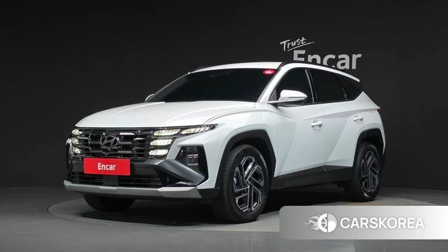 Hyundai The New Tucson Hybrid (NX4) 2024 Белый из Кореи