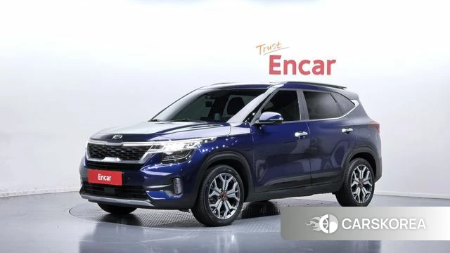 Kia Seltos 2019 Синий из Кореи