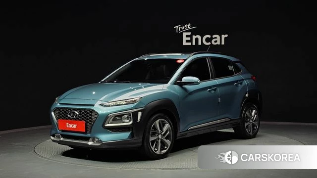 Hyundai Kona 2018 Синий из Кореи