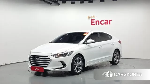 Hyundai Avante AD 2018 Белый из Кореи