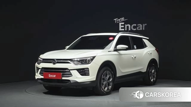 Ssangyong Beautiful Korando 2019 Белый из Кореи