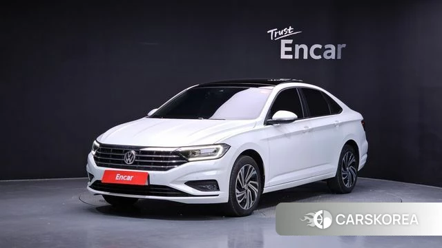 Volkswagen 7th Generation of Jetta 2021 Белый из Кореи