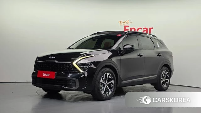 Kia Sportage 5th Generation Hybrid 2022 Черный из Кореи