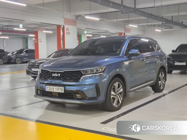 Kia Sorento 4th Generation 2023 Синий из Кореи