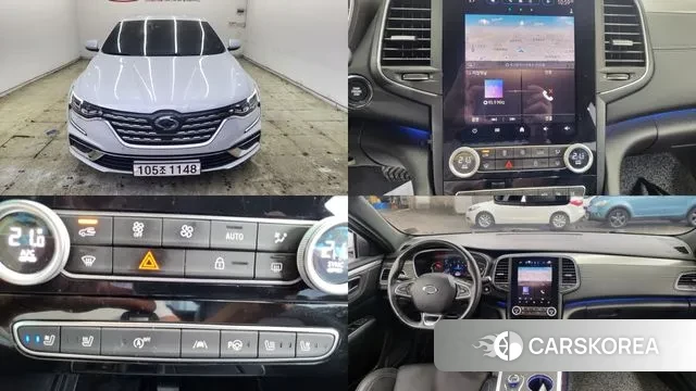 Renault Korea (Samsung) The New SM6 2024 Белый из Кореи