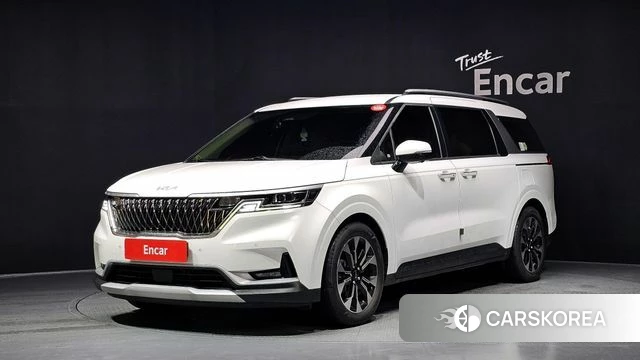 Kia Carnival 4th generation 2023 Белый из Кореи