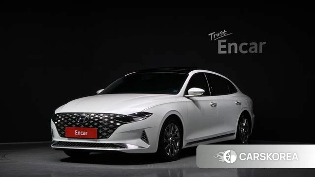 Hyundai The New Grandeur IG Hybrid 2020 Белый из Кореи