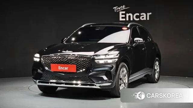 Genesis GV70 2024 Черный из Кореи