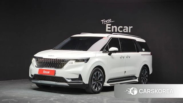 Kia Carnival 4th generation 2021 Белый из Кореи