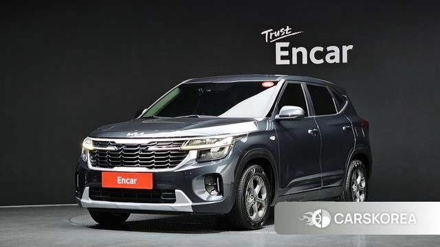 Kia The New Seltos 2023 Серый из Кореи