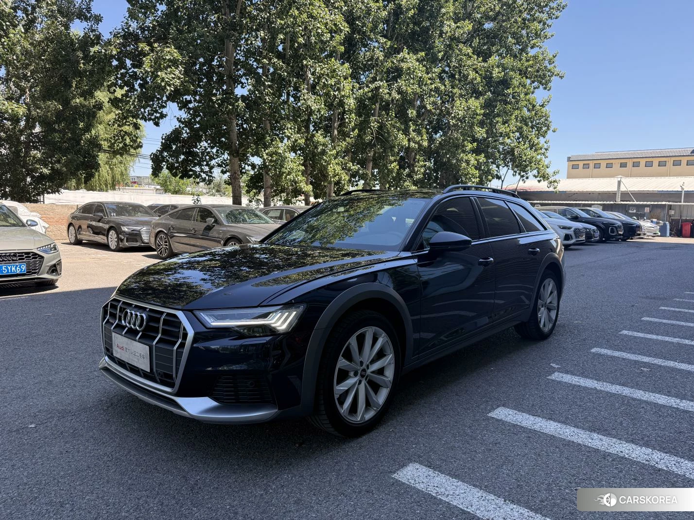 Audi A6 (import) 2021 Синий из Китая