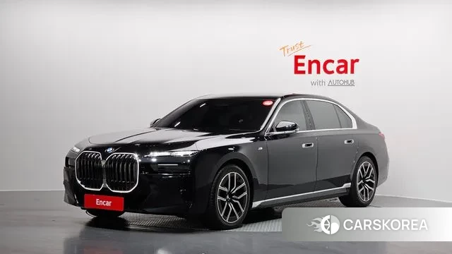 BMW 7 Series (G70) 2025 Черный из Кореи
