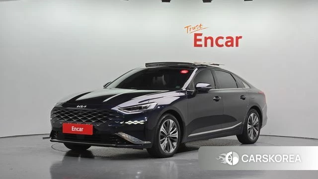 Kia K8 Hybrid 2022 Синий из Кореи