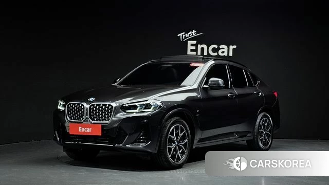 BMW X4 (G02) 2022 Серый из Кореи