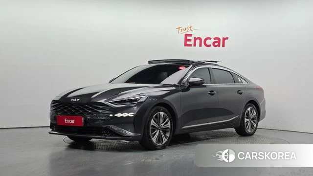 Kia K8 Hybrid 2023 Серый из Кореи