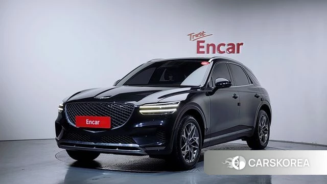 Genesis GV70 2021 Черный из Кореи