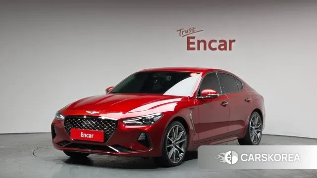 Genesis G70 2019 Красный из Кореи