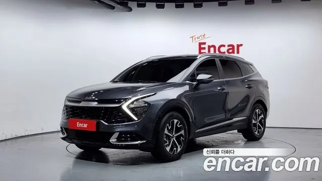 Kia Sportage 5th Generation Hybrid 2021 Серый из Кореи