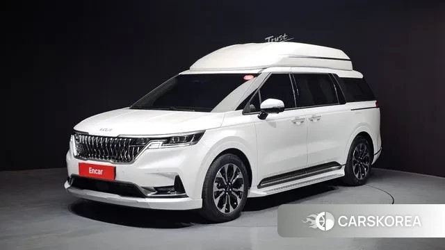 Kia Carnival 4th generation 2023 Белый из Кореи