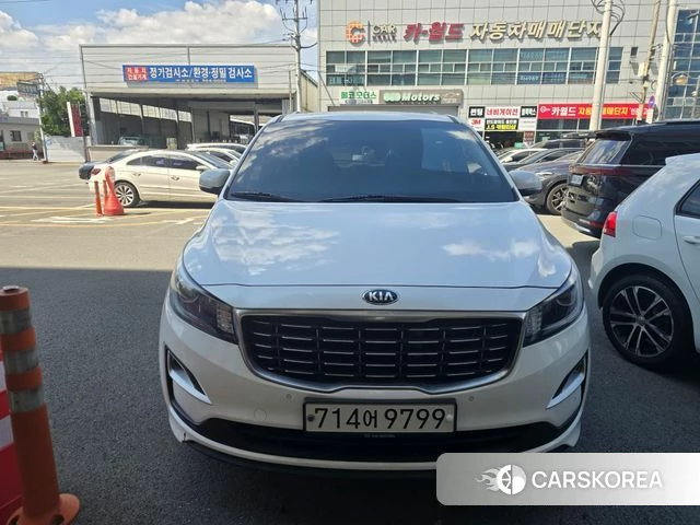 Kia The New Carnival 2019 Жемчужный цвет из Кореи