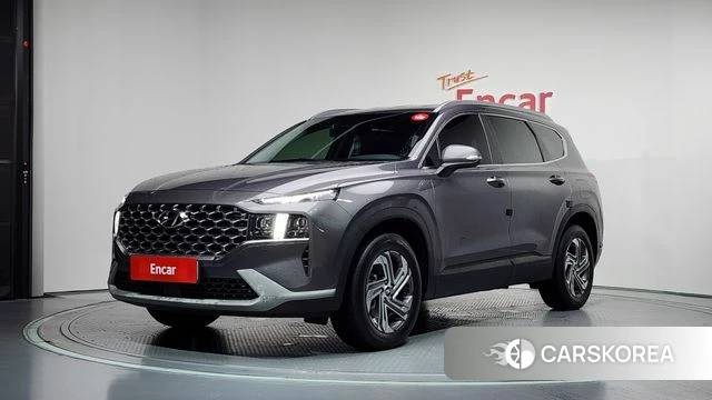Hyundai The New Santa Fe 2022 Серый из Кореи