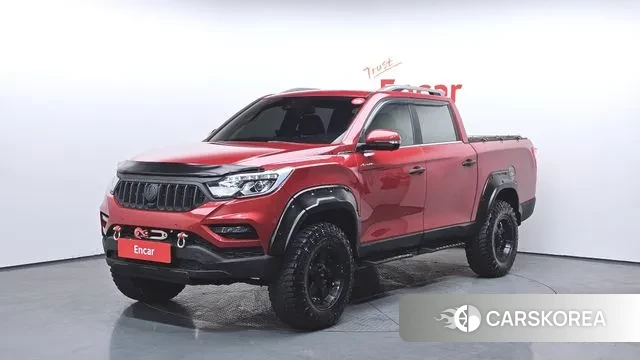 Ssangyong Rexton Sports Cannes 2019 Красный из Кореи