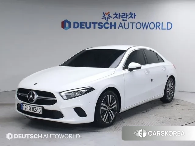 Mercedes-Benz A-Class W177 2021 Белый из Кореи