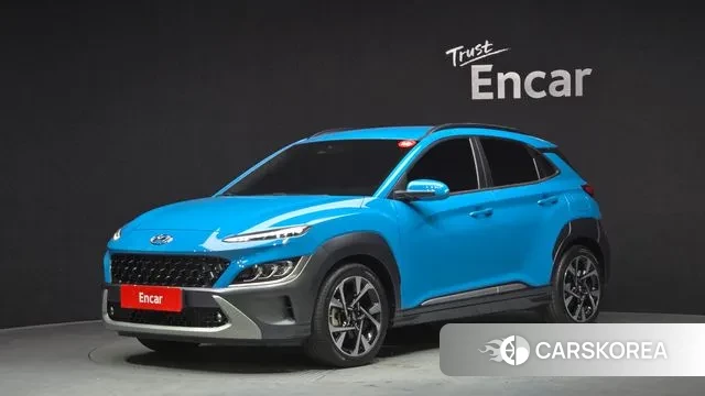 Hyundai The New Kona 2021 Синий из Кореи