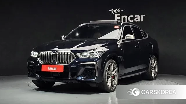 BMW X6 (G06) 2022 Синий из Кореи