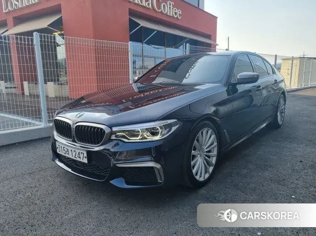 BMW 5 Series (G30) 2019 Синий из Кореи