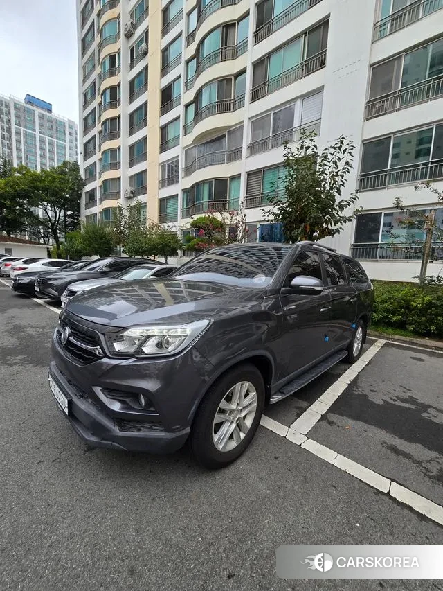 Ssangyong Rexton Sports 2019 Серый из Кореи