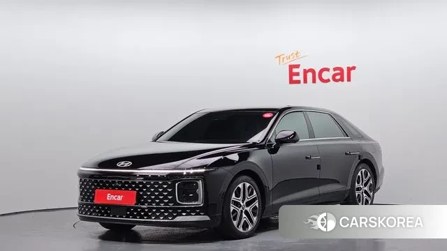 Hyundai Grandeur (GN7) 2023 Черный из Кореи