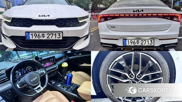 Kia K5 3rd generation 2022 Белый из Кореи