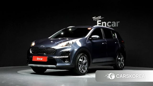 Kia Sportage The Bold 2021 Серый из Кореи