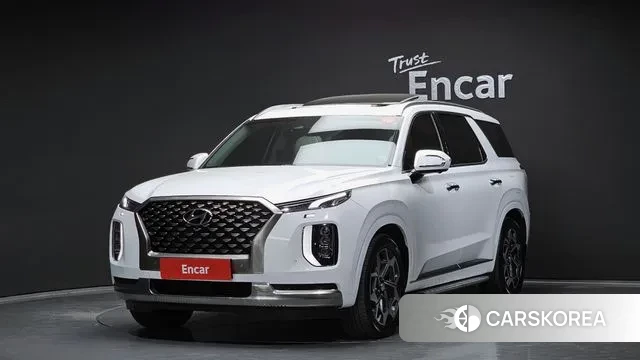 Hyundai Palisade 2021 Белый из Кореи