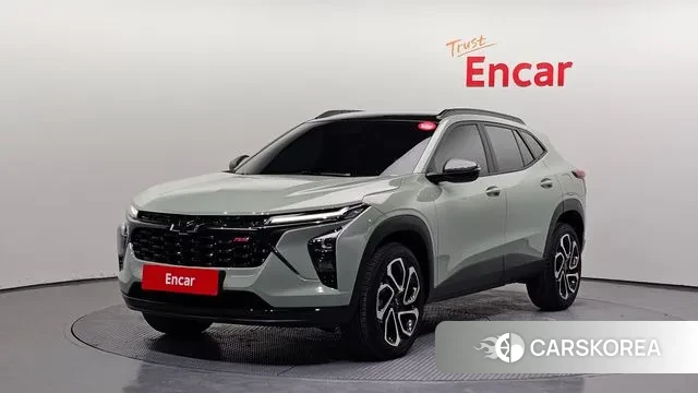 Chevrolet (GM Daewoo) Trax Crossover 2023 Светло-зеленый из Кореи