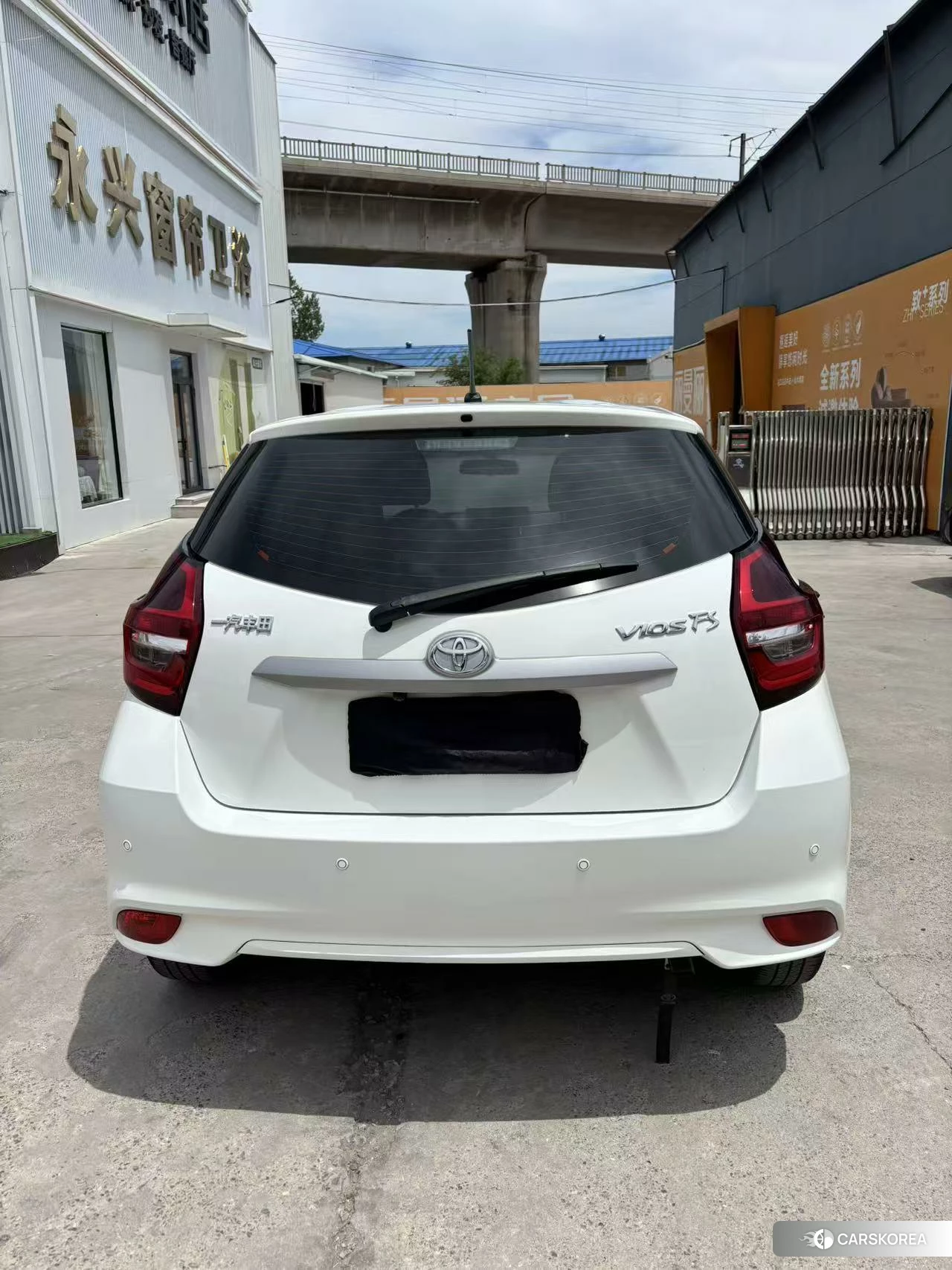 Toyota Vios FS 2020 Белый из Китая