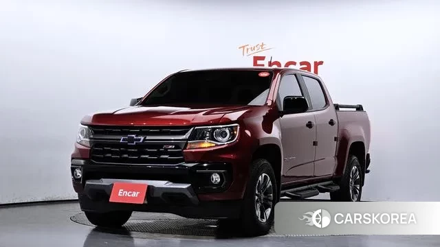 Chevrolet (GM Daewoo) Real New Colorado 2021 Красный из Кореи