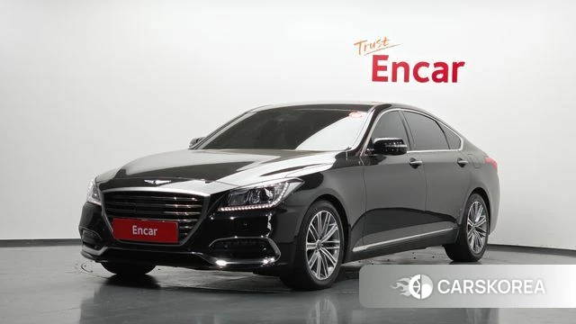 Genesis G80 2018 Черный из Кореи