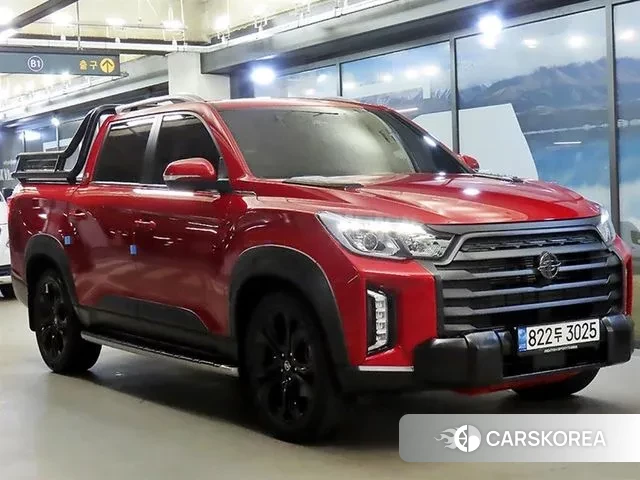 Ssangyong The New Rexton Sport 2022 Красный из Кореи