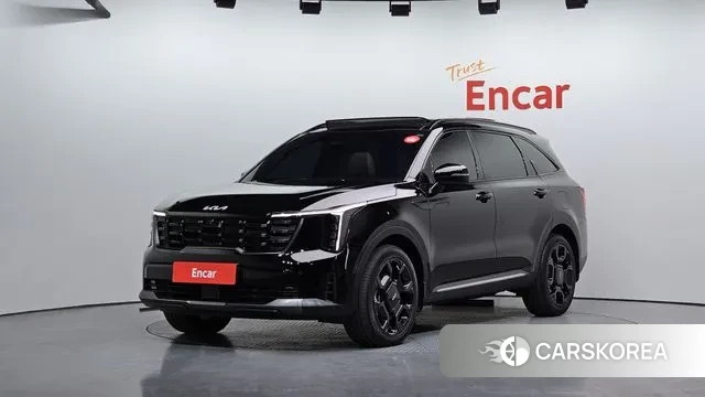 Kia The New Sorento 4th Generation 2023 Черный из Кореи