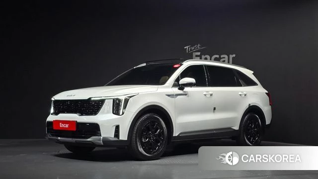 Kia The New Sorento 4th Generation 2023 Белый из Кореи