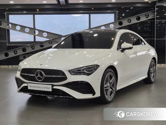 Mercedes-Benz CLA-Class C118 2025 Белый из Кореи