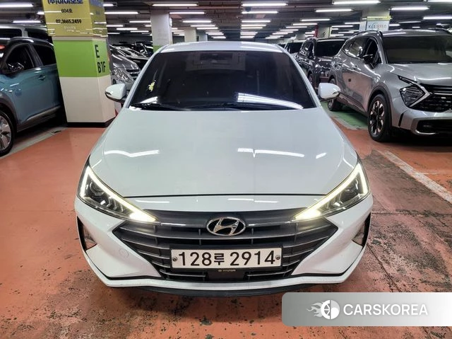 Hyundai The New Avante AD 2019 Белый из Кореи