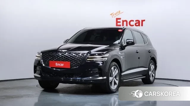 Genesis GV80 2021 Черный из Кореи