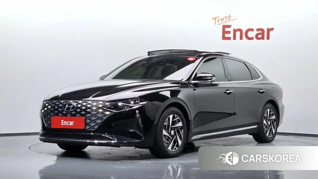 Hyundai The New Grandeur IG Hybrid 2022 Черный из Кореи