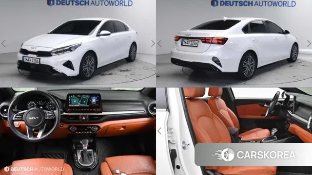 Kia The New K3 2nd generation 2022 Белый из Кореи