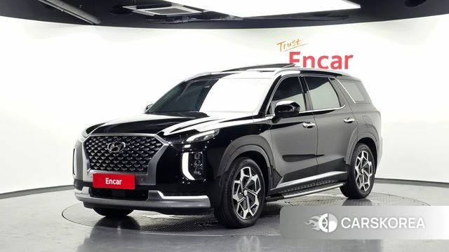 Hyundai Palisade 2021 Черный из Кореи