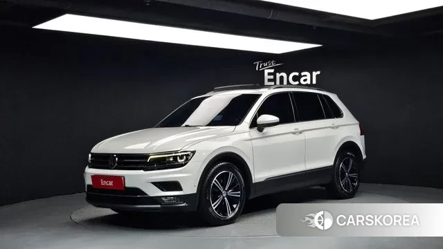 Volkswagen Tiguan second Generation 2018 Белый из Кореи