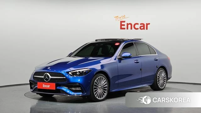 Mercedes-Benz C-Class W206 2022 Синий из Кореи